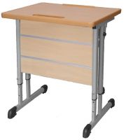 Стол ученический одноместный, регулируемый