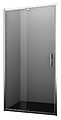 Wasserkraft Berkel 48P13 110х200 см, в нишу, распашная, серебристый профиль
