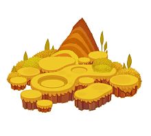 Дополнительный остров для "Амазоника" для интерактивного пола Magium