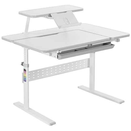 Растущая парта-трансформер с полкой и подставкой для книг Растущая парта-трансформер с полкой и подставкой для книг