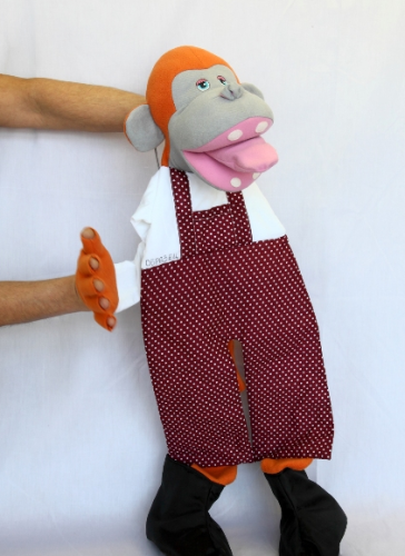 Ростовая кукла Обезьянка логопедическая Ростовая кукла Обезьянка логопедическая