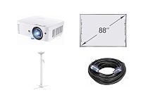Интерактивный комплект: Интерактивная доска 88 дюймов,короткофокусный проектор, крепление,VGA 15 м
