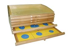 Монтессори материал "Геометрический комод"