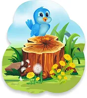 Стенд Пенек , резной, арт. ДС-1573