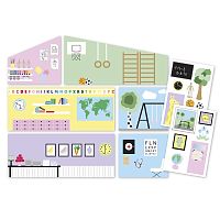 Аксессуары для домика обои школа