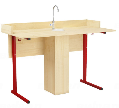 Стол лабораторный с сантехникой Стол лабораторный с сантехникой