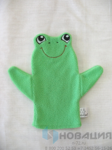 Кукла-рукавичка Лягушка