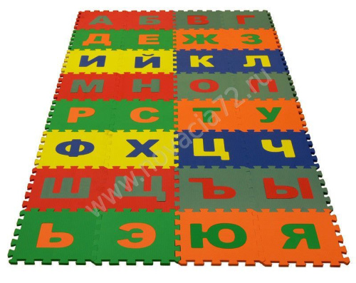 Коврик-пазл "Русский алфавит" Коврик-пазл "Русский алфавит"
