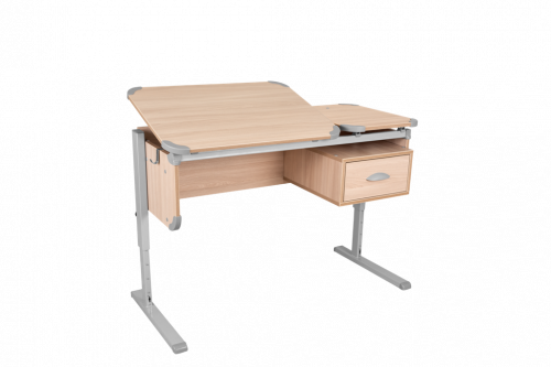 Стол ученический Parta 2 70-40 с подвесной тумбой, 1100х500х525-765 мм Стол ученический Parta 2 70-40 с подвесной тумбой, 1100х500х525-765 мм