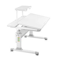 Парта-трансформер ученический с полкой и подставкой для книг