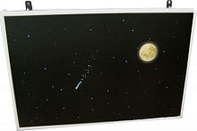 Настенная Панель детская Лунная ночь (900х600 мм)