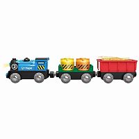 Товарный поезд на батарейках