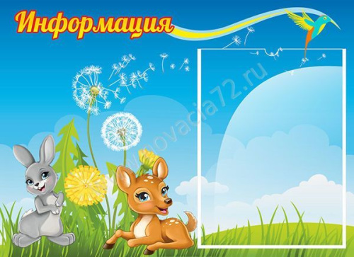 Стенд Информация, 0,55*0,4м Стенд Информация, 0,55*0,4м