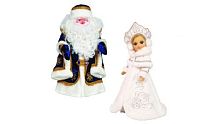 Набор кукол Дед мороз и Снегурочка (озвученные)