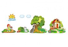 Набор декоративных элементов Красная шапочка