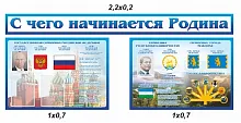 Комплект стендов С чего начинается Родина , арт. ШК-4327