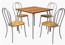 Стол "Страйк" + стулья "Вереск"