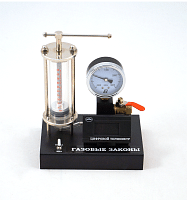 Прибор для изучения газовых законов (с манометром)