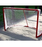 Сетка хоккейная (1,22м*1,83м*0,5м*1,15м), толщина нити 3,5 мм, узловая