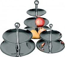 Этажерка 3-х ярусная нерж. Luxstahl кт913