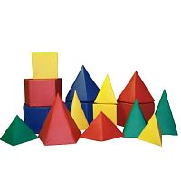 Набор мягких модулей Геометрическая абстракция, 16 элементов
