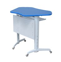 Стол ученический Трапеция, на роликах