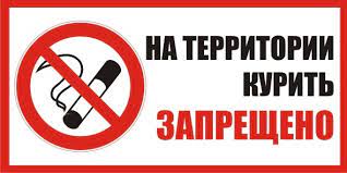 Табличка Курение на территории запрещено, 30*20см Табличка Курение на территории запрещено, 30*20см