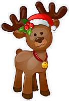 Стенд Олененок, резной, арт. ДС-3763