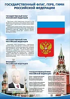 Стенд Символика Российской Федерации
