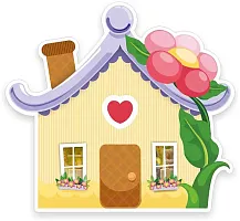 Стенд Домик, резной, арт. ДС-1599