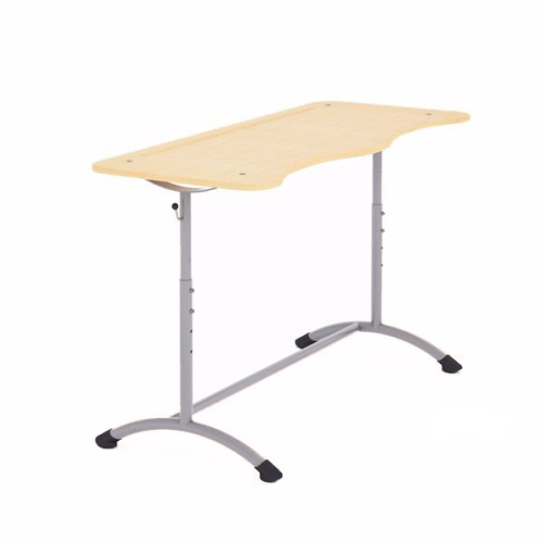 Парта двухместная регулируемая Экстра 2Р (МДФ, Бук натуральный матовый) Парта двухместная регулируемая Экстра 2Р (МДФ, Бук натуральный матовый)