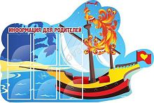 Стенд резной Информация для родителей, 1,5*1м