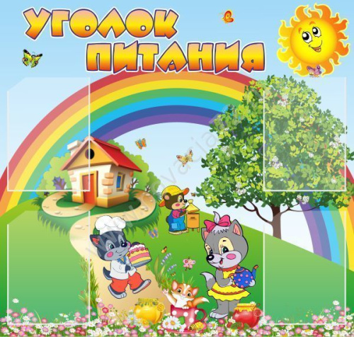 Стенд Уголок питания, 1*0,95м Стенд Уголок питания, 1*0,95м