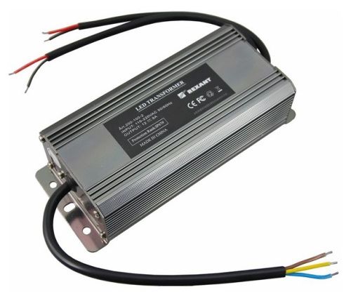Источник питания 110-220V AC 12V DC, 9А, 100W с проводами, влагозащищенный, 200-100-2 Источник питания 110-220V AC 12V DC, 9А, 100W с проводами, влагозащищенный, 200-100-2