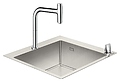 Hansgrohe C71-F450-06 43201800 со смесителем, сталь Hansgrohe C71-F450-06 43201800 со смесителем, сталь