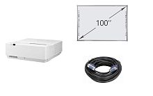 Интерактивный комплект: Интерактивная доска 100 дюймов, ультракороткофокусный проектор,крепление,VGA