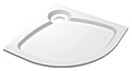 CEZARES TRAY-S-R-90-550-56-NR 90х90 см, мрамор CEZARES TRAY-S-R-90-550-56-NR 90х90 см, мрамор