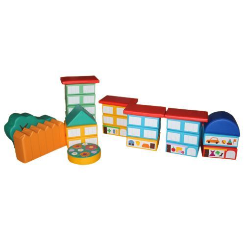 Игровой комплект Городок, 29 элементов Игровой комплект Городок, 29 элементов