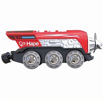 Поезд в пропеллером на батарейках