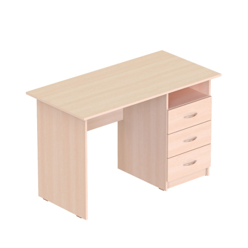 Стол однотумбовый, 3 ящика I Серия Референт Стол однотумбовый, 3 ящика I Серия Референт